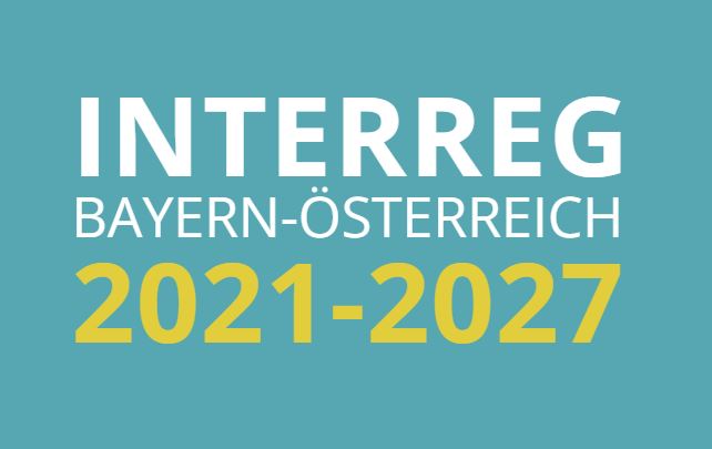 Projektlogo INTERREG Bayern-Österreich 2021-2027
